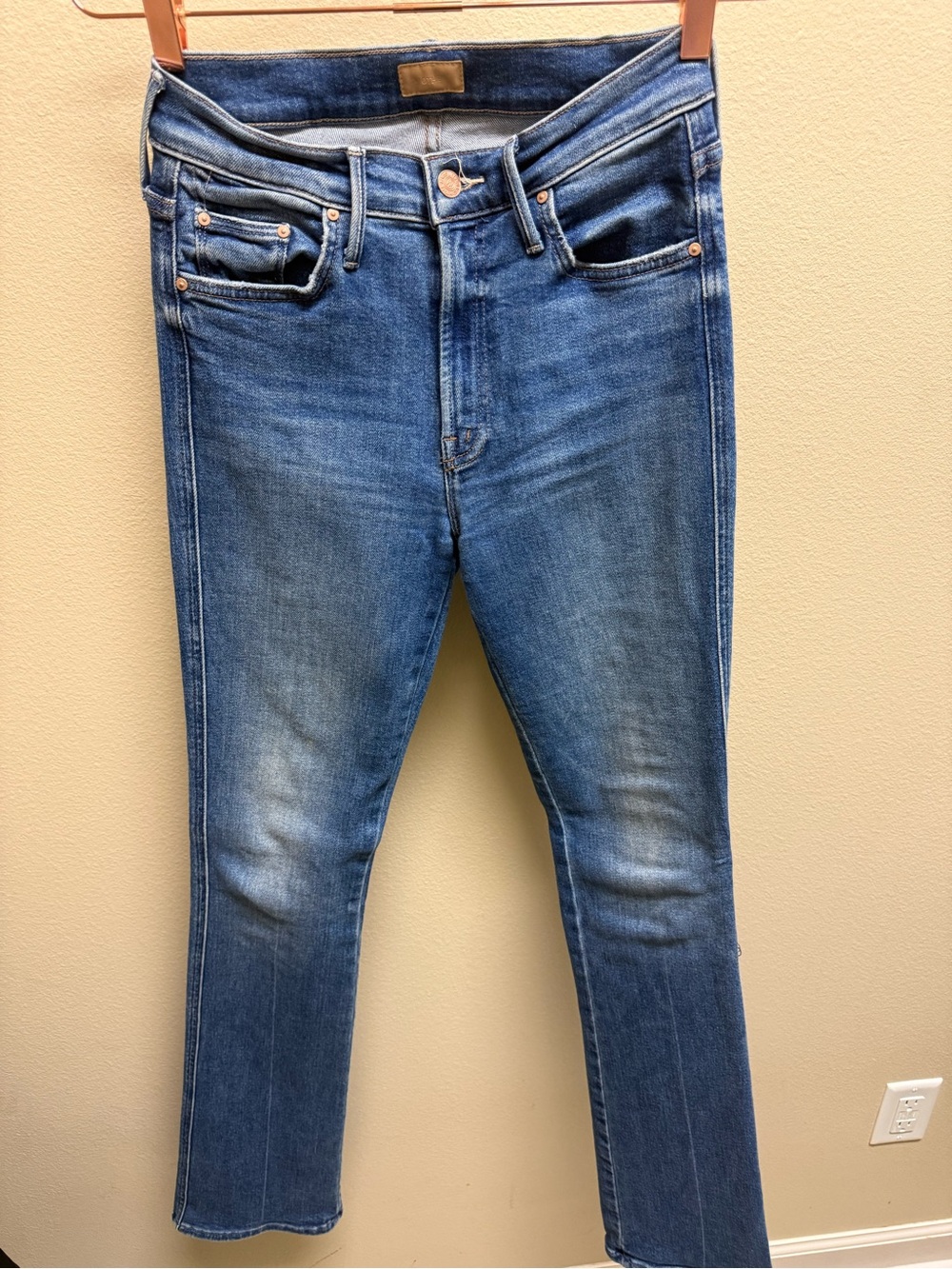 MOTHER The Double Insider Heel Jeans | Opposites Attract Wash | Size 26